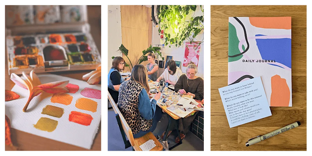 Lammas Workshop in Bristol: Watercolour, Journalling & Floral Rituals at Kiln Workshop