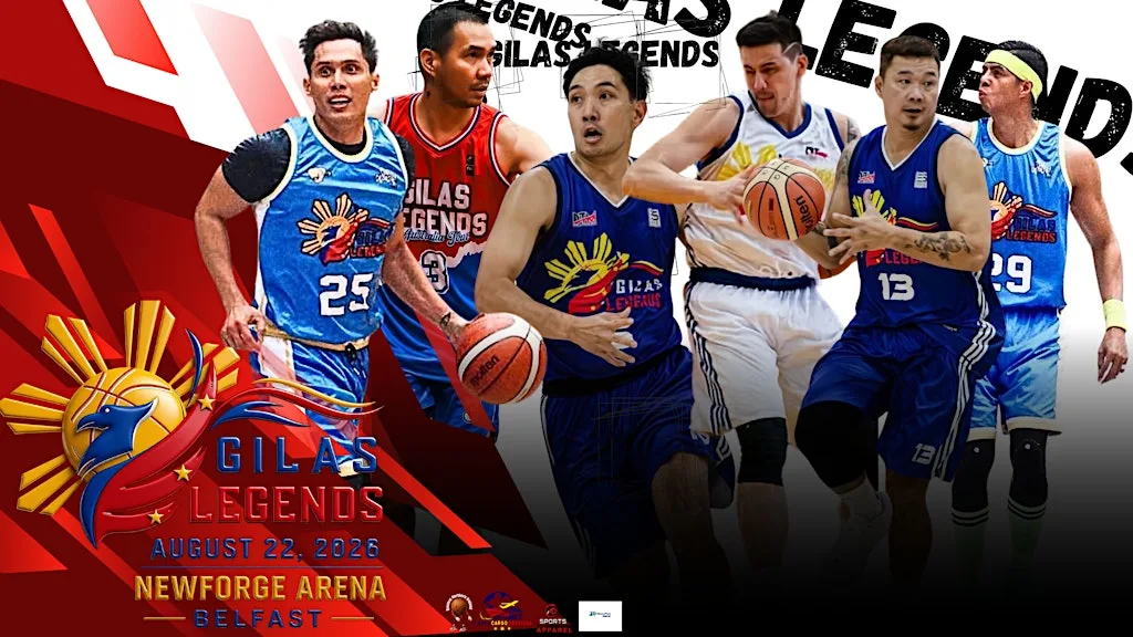 Gilas Legends sa Belfast at Newforge Sports Complex