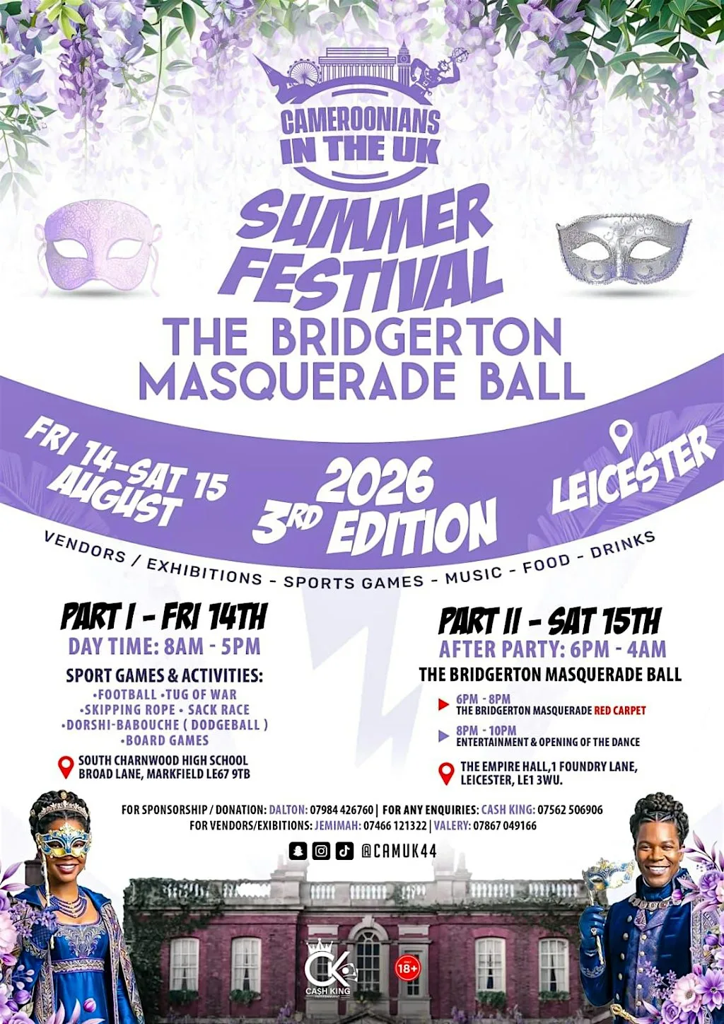 CAMUK SUMMER FESTIVAL 3RD EDITION IN LEICESTER at South Charnwood High School