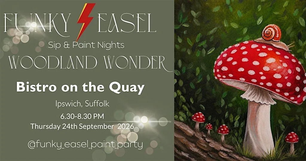 Funky Easel Sip & Paint Party at Bistro on the Quay