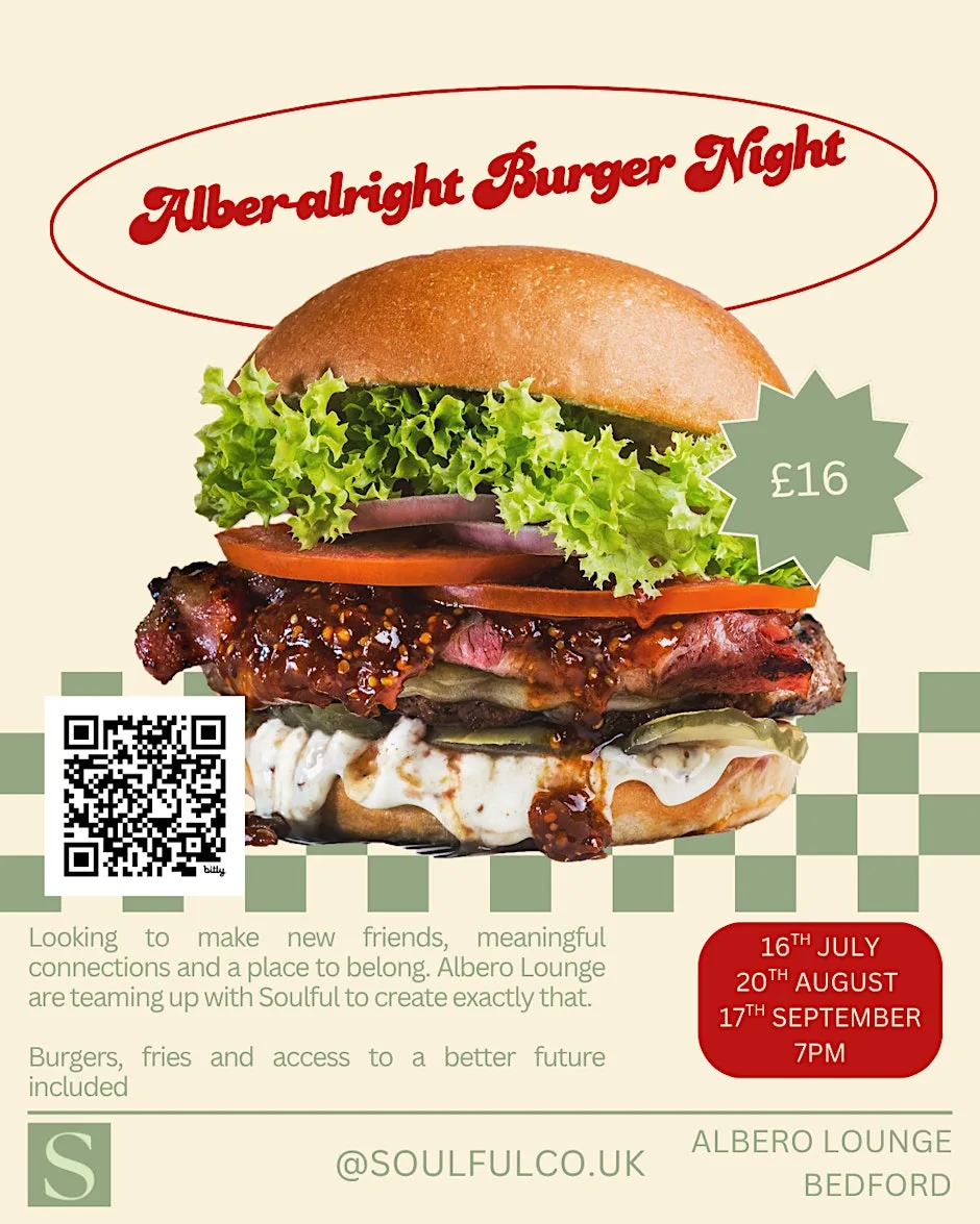 Alber-Alright Burger Night|Community Dinner|7pm at Albero Lounge