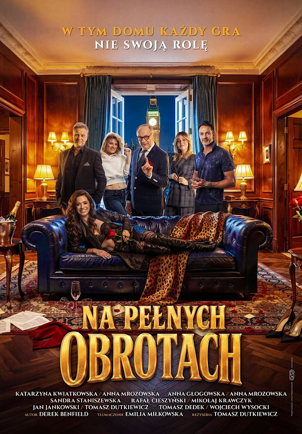 11.10.26 Northampton | Spektakl komediowy: "Na pełnych obrotach" at Spinney Theatre