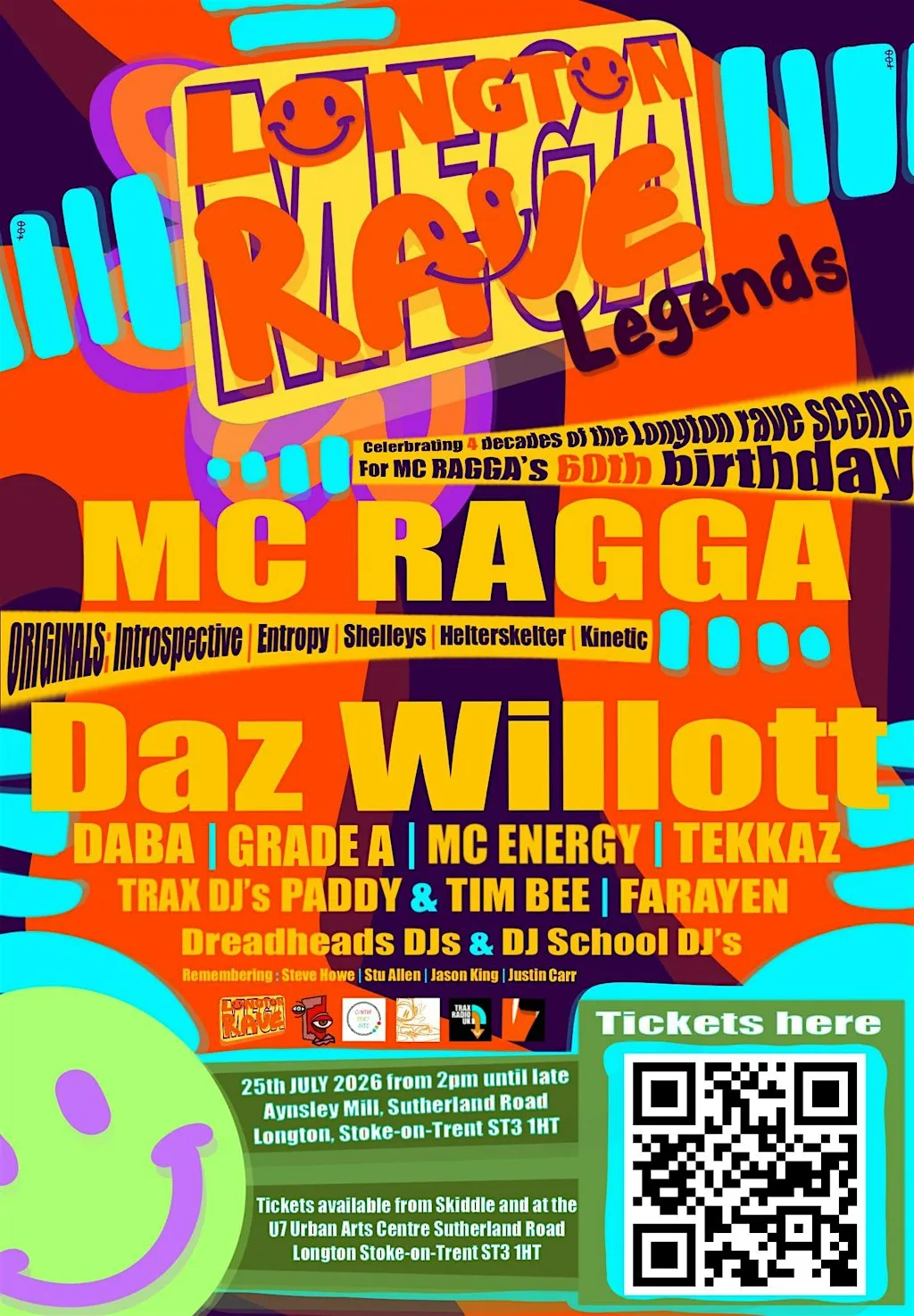 Longton Mega rave at Aynsley Mill