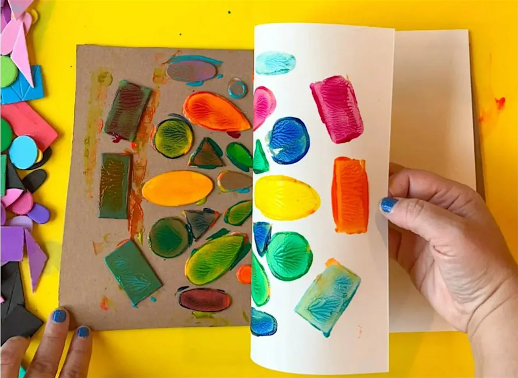 Foam Printing with Elaine Thomson Printmaker