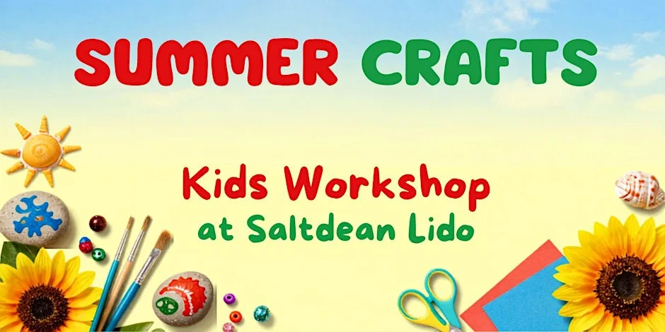 Saltdean Lido Kids Summer Crafts at Saltdean Lido