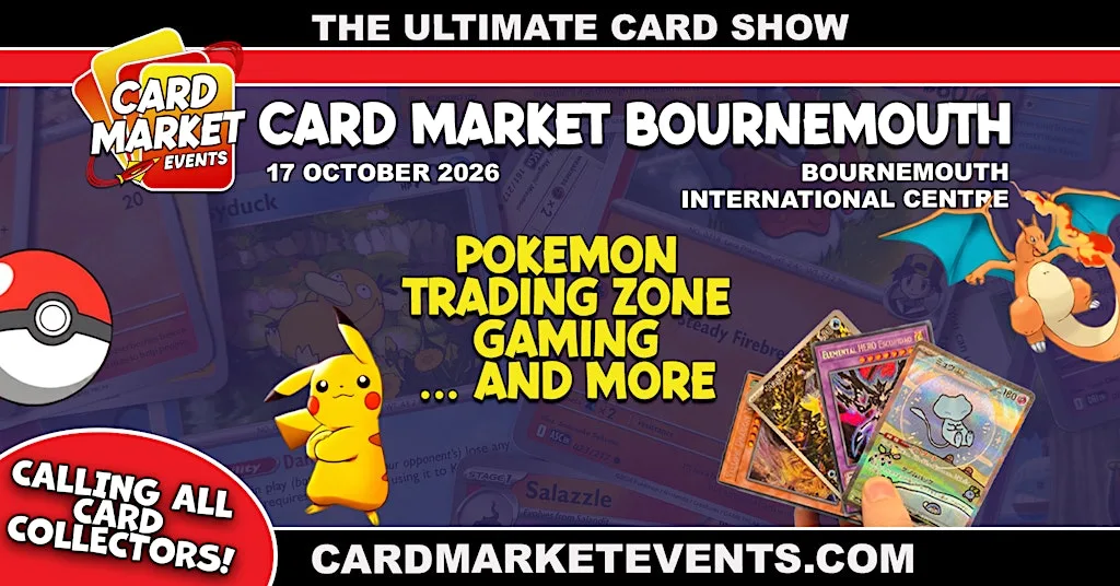 Bournemouth Card Market - October 2026 at Bournemouth International Centre