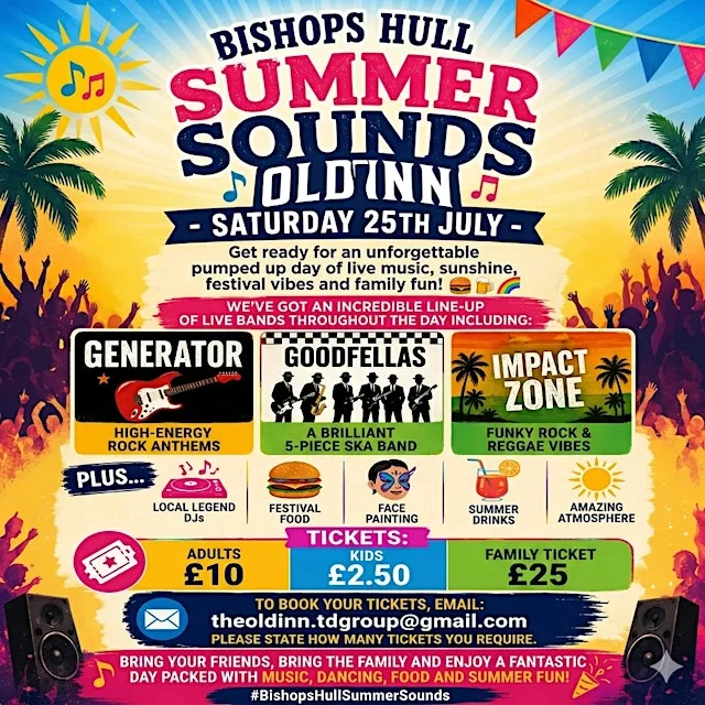 Bishops Hull Summer Sounds at The Old Inn