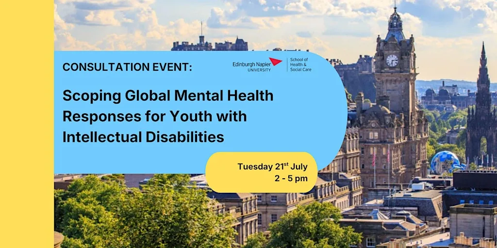 Global Mental Health Responses for Youth with Intellectual Disabilities at Edinburgh Napier University