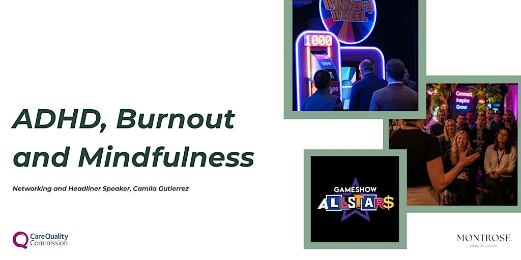 ADHD, Mindfulness and Burnout: Speaker and Networking at Gameshow All-Stars