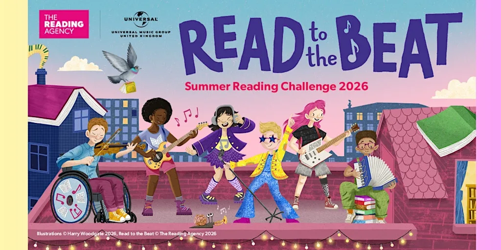 Summer Reading Challenge 2026: Read to the Beat! at Herefordshire Libraries
