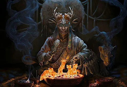 shamanic drumming circle
