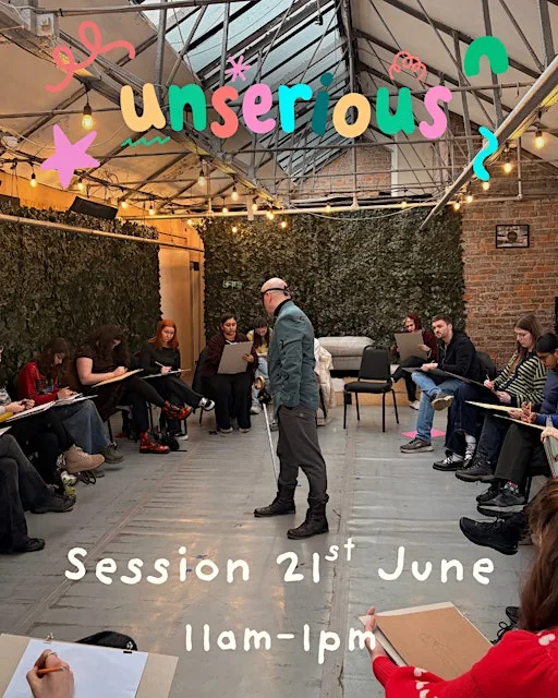 Unserious Life Drawing 16th August at Hope Mill Theatre