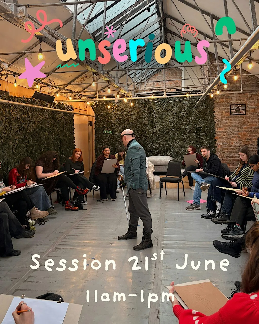 Unserious Life Drawing 22nd Nov