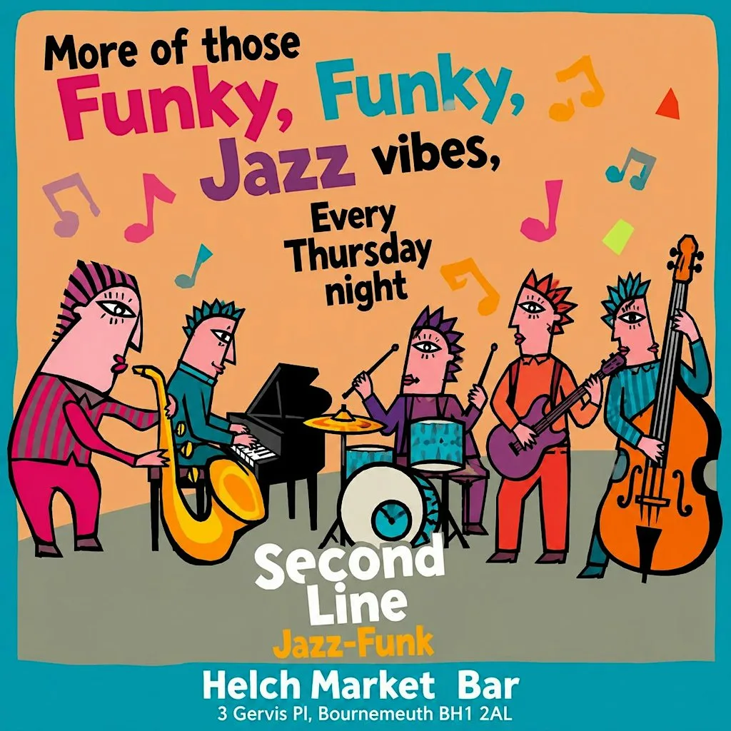 Live Jazz @ The Helch Bar at Helch Market | Food Hall & Bar