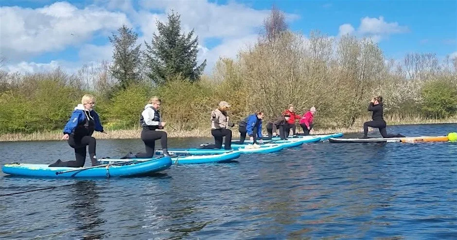 Paddleboard Pilates at Sleekburn Water
