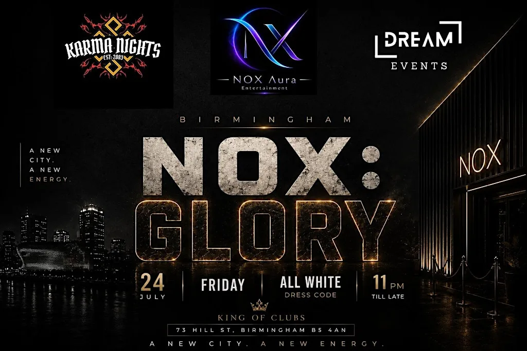 NOX: GLORY Driven by Bollywood Music at King of clubs