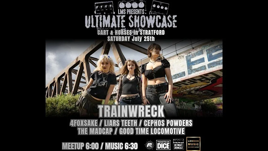 London Music Presents: Trainwreck - Cart & Horses at Cart & Horses