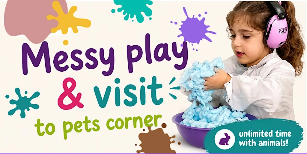 (RELAXED) Sensory Messy Play & Visit Pets Corner *Aberdeen City Council* at Hazlehead Park Pets Corner