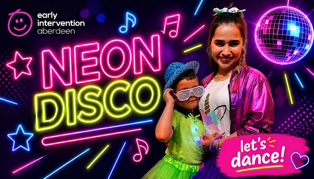 ASN Neon Disco (Relaxed) •Aberdeen City Council* at Ferryhill Community Centre