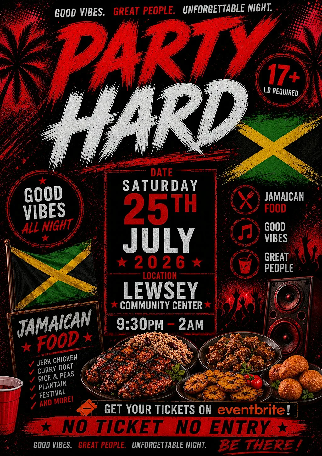 ishmael's party hard at Lewsey Community Center
