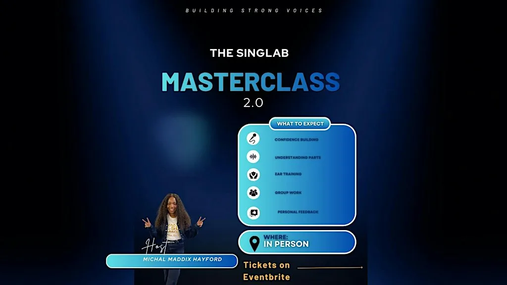 MMH Masterclass - Sing Lab Part 2