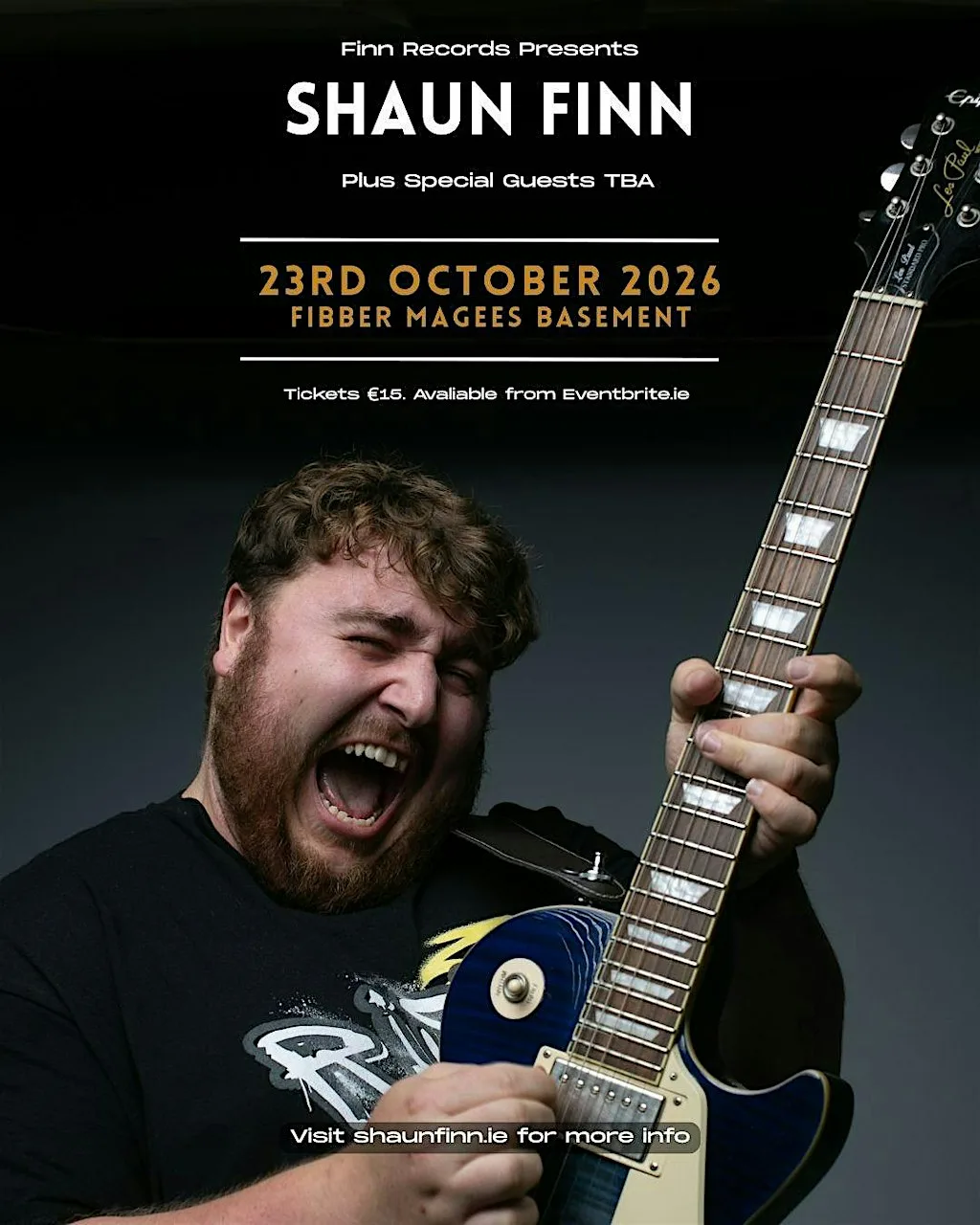 Shaun Finn - Live @ Fibber Magee's Basement at Fibber Magees