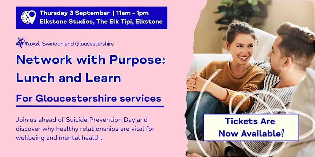 Network with Purpose: Lunch and Learn for Gloucestershire services at Elkstone Studios