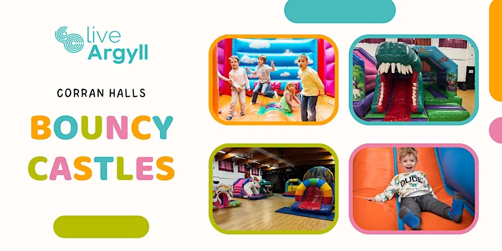 Corran halls Bouncy Castles - 2026 Summer of Sport