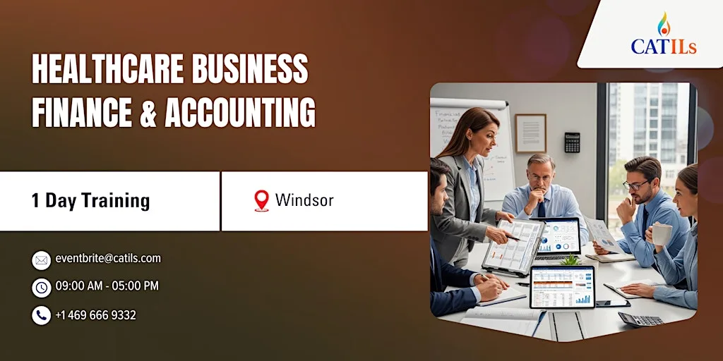 Healthcare Business Finance & Accounting – 1 Day Training | Windsor