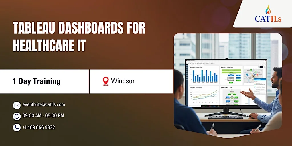 Tableau Dashboards for Healthcare IT – 1 Day Training | Windsor at Regus - Windsor Thames Street