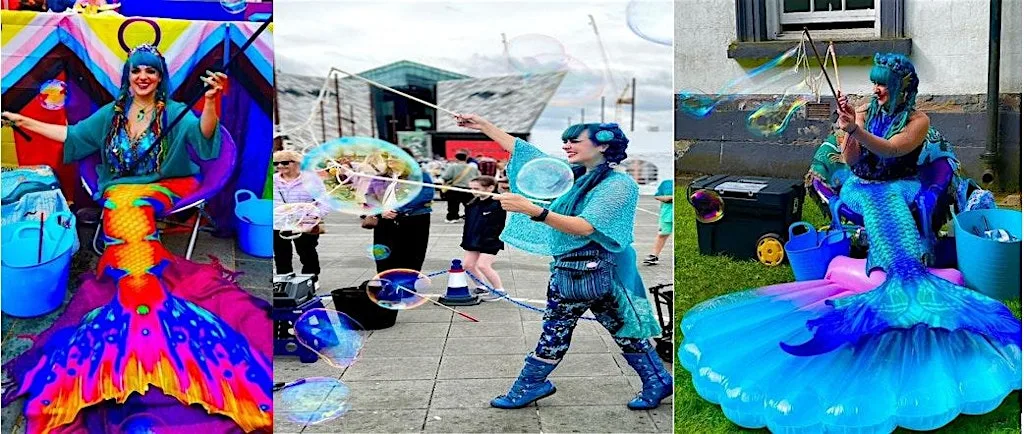 Mermaid Belleweather's Bubbles and Stories at Belfast Central Library