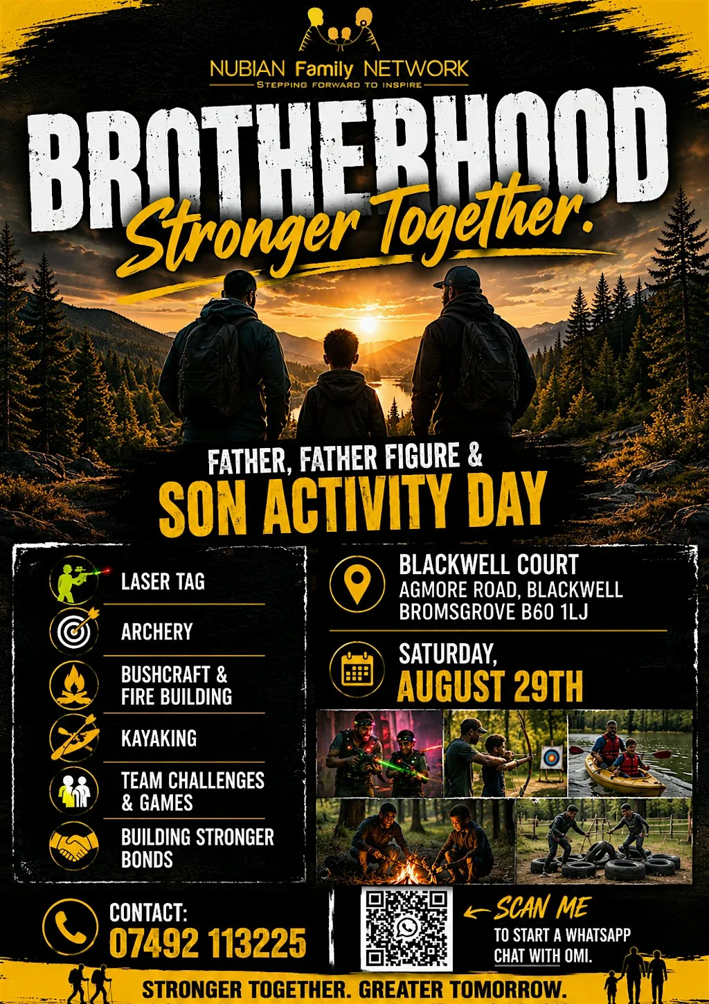 Father/ Father Figure & Son, Activity Day! at Blackwell Court