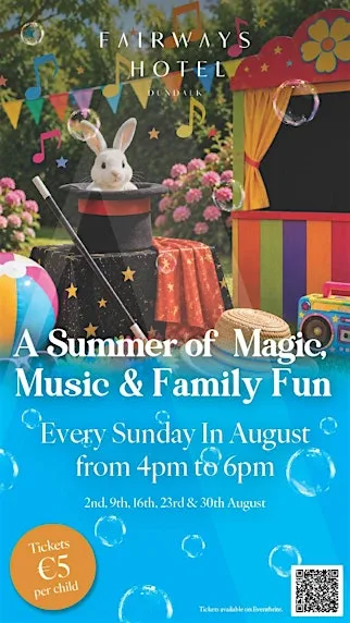 ☀️ Summer Family Sundays at Fairways ☀️ at Fairways Hotel Dundalk
