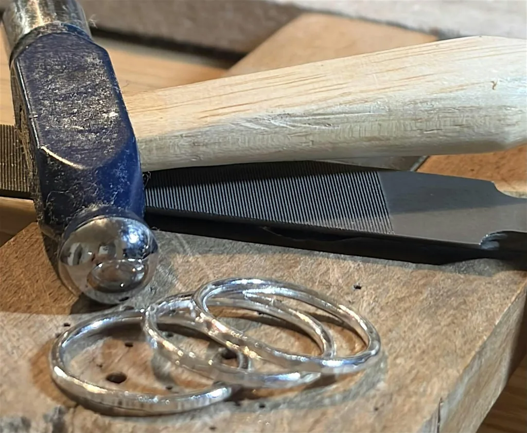 Silver Stacking Rings Workshop at Makers' Yard
