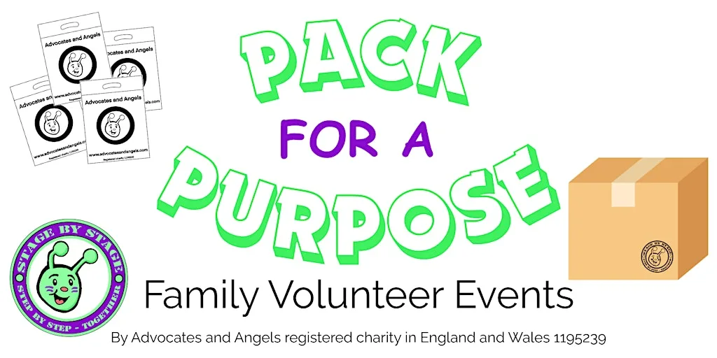 Pack for a Purpose: Family Volunteering Events at Advocates and Angels