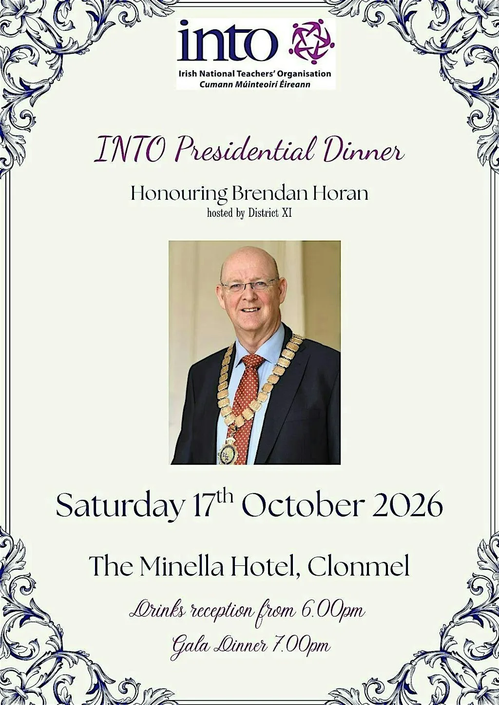 INTO Presidential Dinner 2026