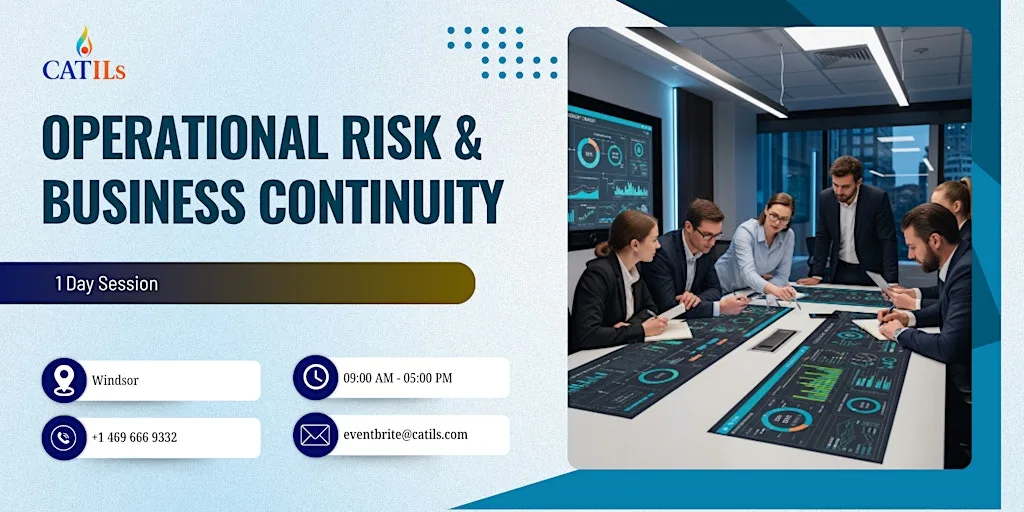 Operational Risk & Business Continuity: 1 Day Session | Windsor at Regus - Windsor Thames Street