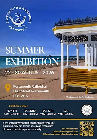 Portsmouth and Hampshire Art Society – Summer exhibition at Portsmouth Cathedral