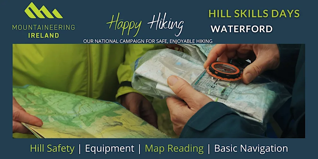 Happy Hiking - Hill Skills Day - 26th Sept - Waterford at Knockanafrinn
