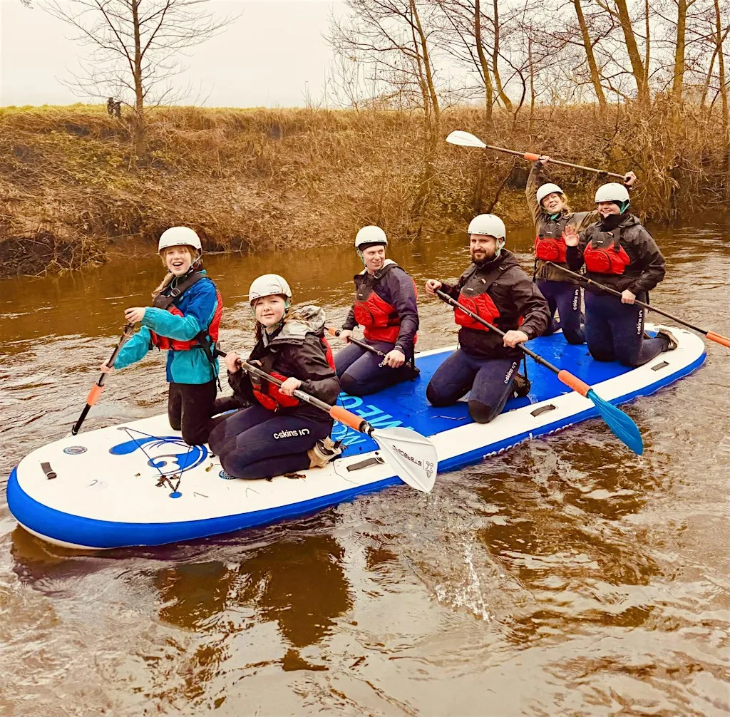 White Water Paddleboarding for Shelter