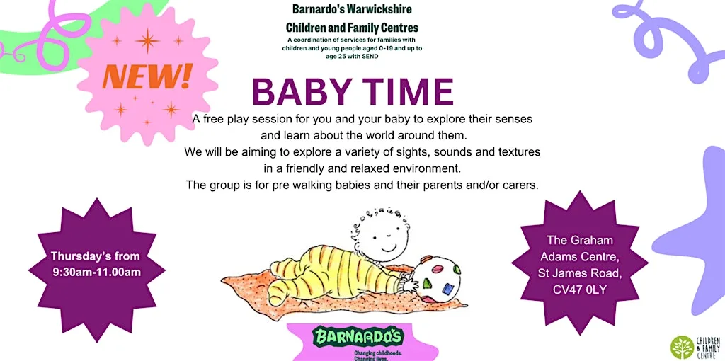 Baby Time at The Graham Adams Centre, Southam at The Graham Adams Centre