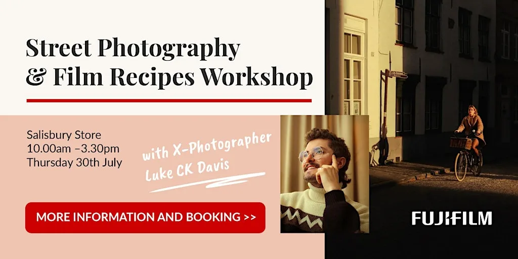 Street Photography Workshop with Fujifilm X-Photographer Luke CK Davis at Castle Cameras