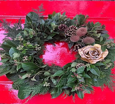 Christmas Wreath Workshop at Blue Bell Inn