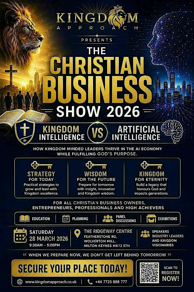 Kingdom Approach presents The Christian Business Show at The Ridgeway Centre