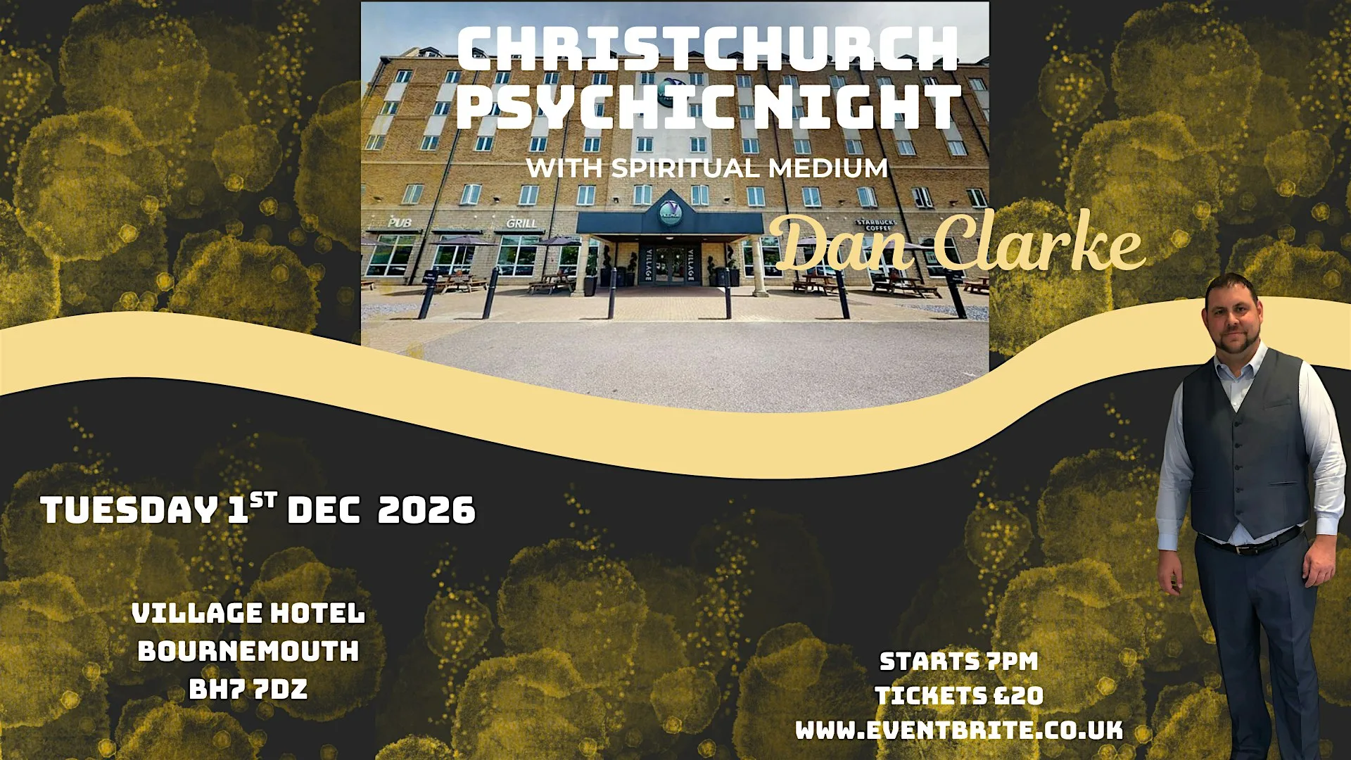 Christchurch Psychic Night at Village Hotel Bournemouth