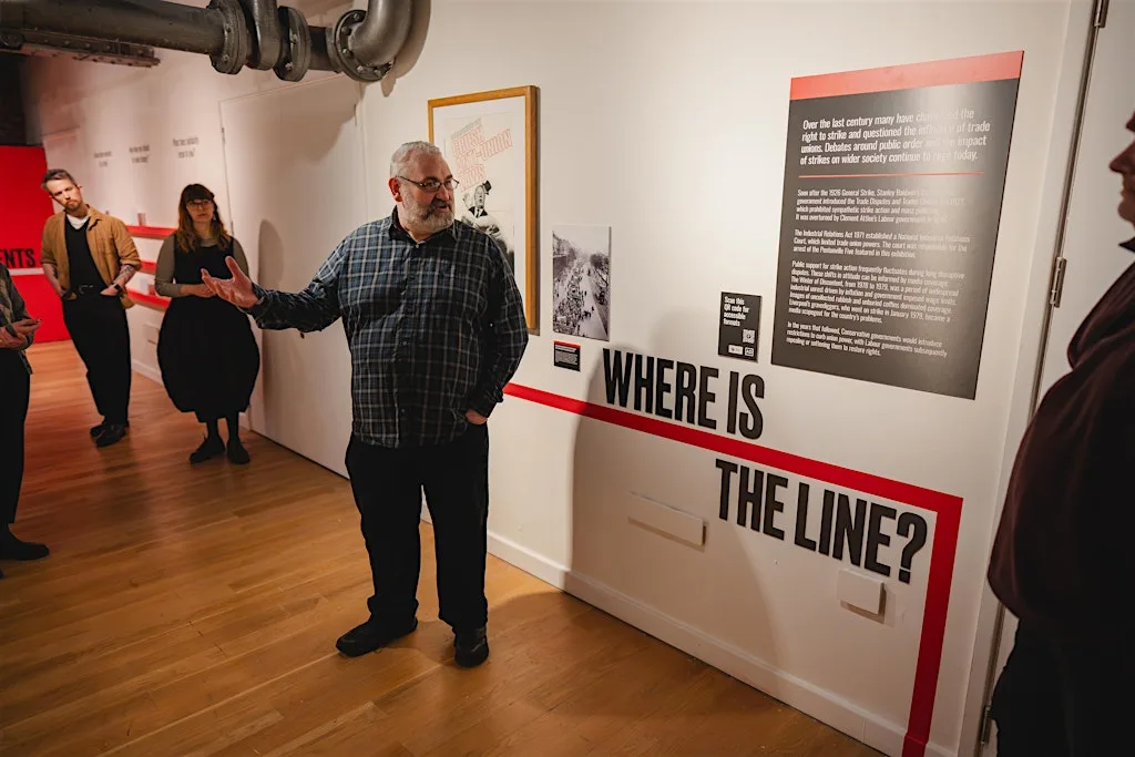 On The Line – Audio Described guided tour