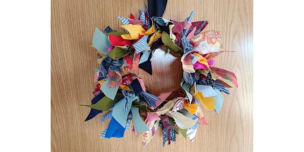 Family Workshop: Textile Rag Wreaths at Abbeydale Industrial Hamlet