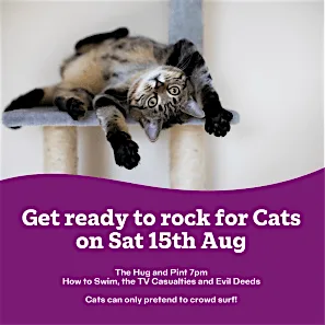 Cats Protection Benefit Gig... presents How to Swim at The Hug and Pint