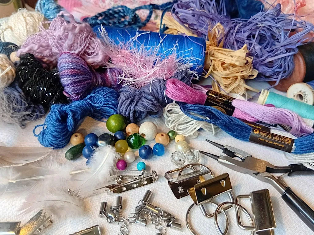 Textile Jewellery Workshop at Memorial Hall