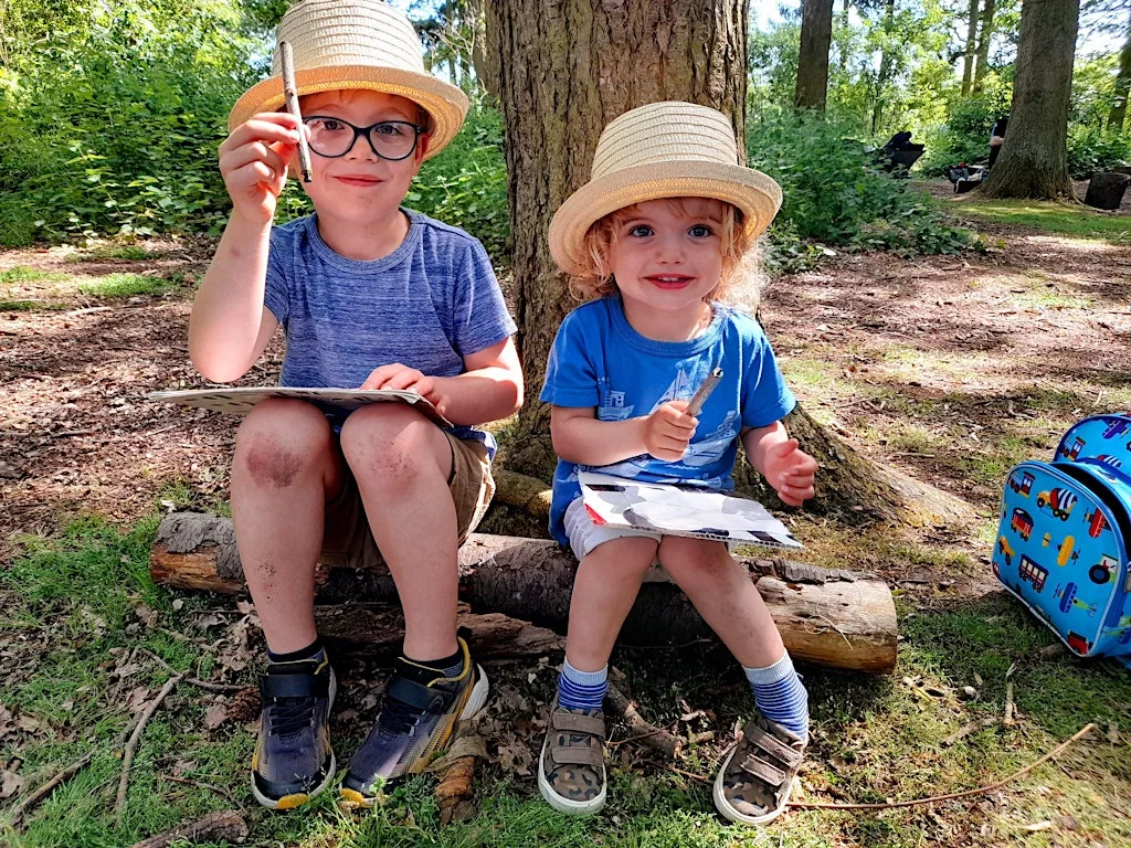 Family Forest Adventure at Lackford Lakes (ECC 2511) at Lackford Lakes Nature Reserve
